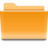 Places folder orange Icon